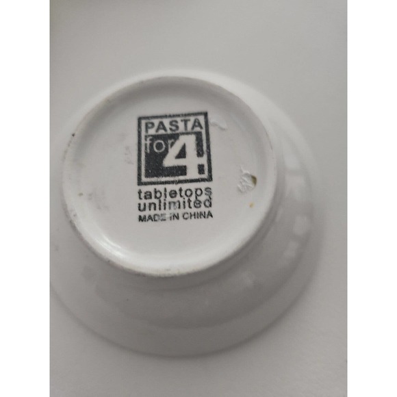 Tabletops Unlimited Pasta for‎ 4- Lot of 3 - Picture 4 of 5